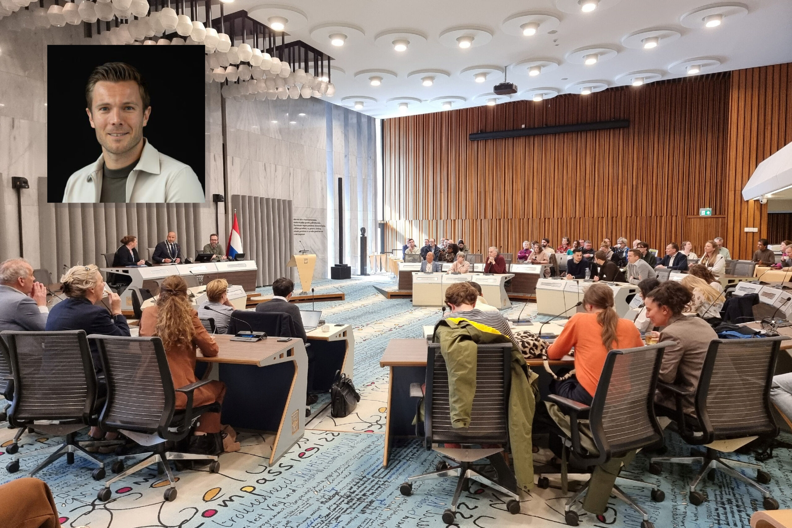 VVD’er Van Engelenburg met ruime meerderheid gekozen tot vicevoorzitter Arnhemse gemeenteraad