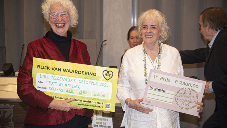 De eerste prijs winnaars van de Dirk Zeldenrust Duurzaamheidprijs op Groene Vrijdag